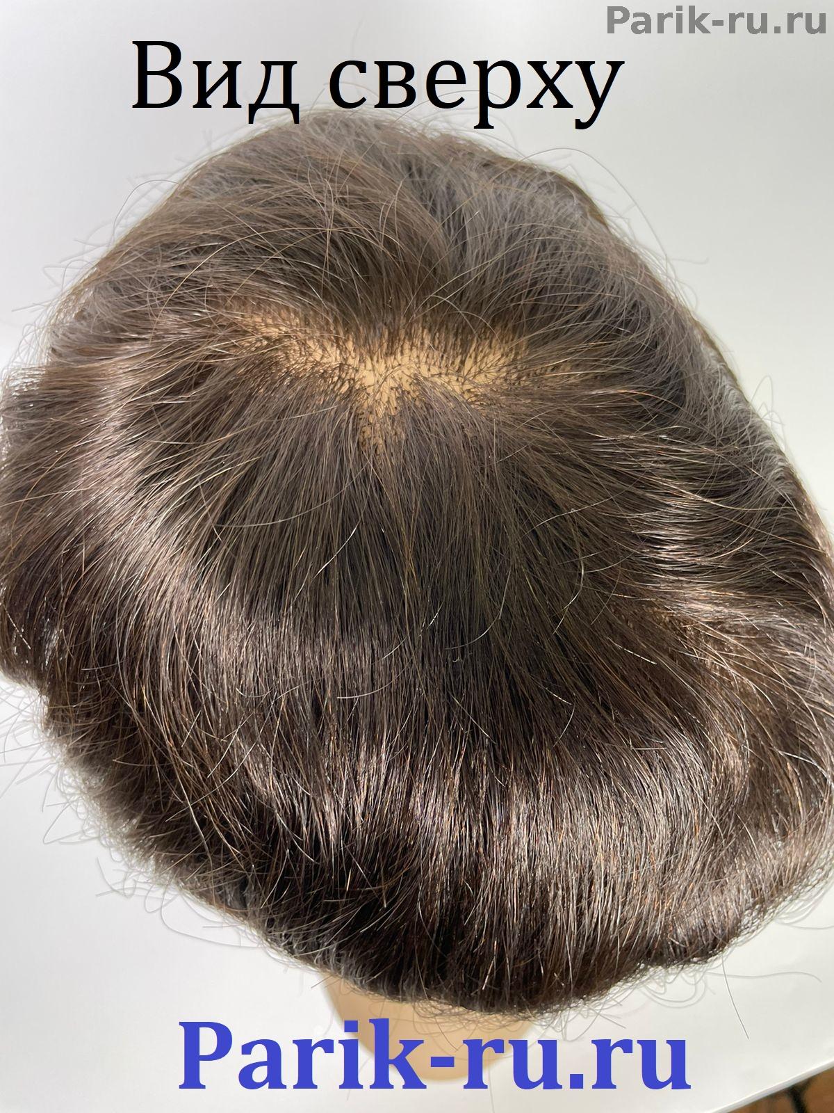 Большая накладка из натуральных волос Secret Mono